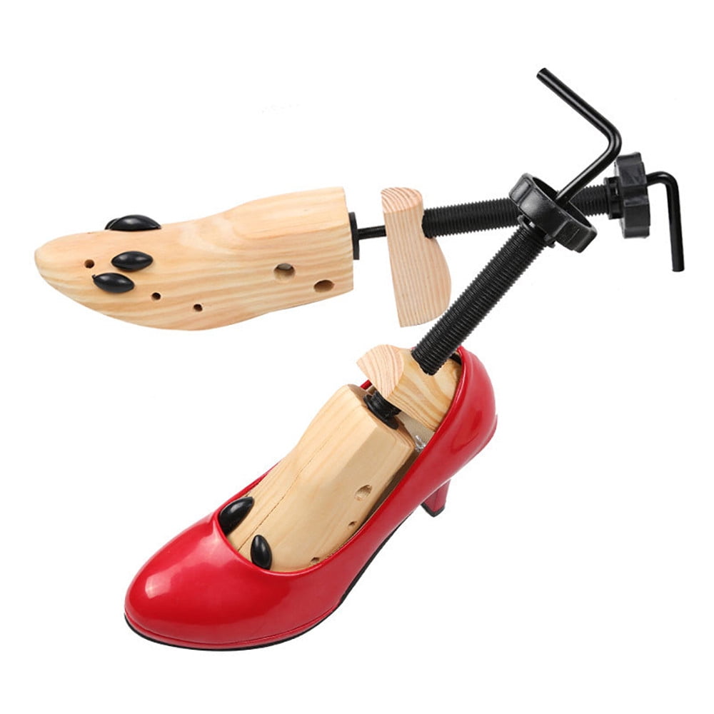 Clearance | Rwvbm Wooden 2-Way Shoe Stretcher Length and Width For Men And Women: 2-Way Wooden Shoe Stretcher for Men and Women, Adjusts Length and Width(Beige) Kitchen Savings
